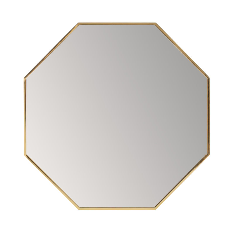 Willa Arlo Interiors Minchinhampton Octagon Metal Framed Wall Mounted